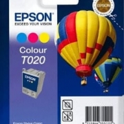 Epson C13T02040110 T020 картридж для Stylus Color 880 оригинал ресурс 35ml 300 страниц color - фото - 1